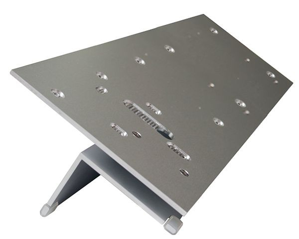 Accessoires de table audio TCS, 3 colonnes pour platines intérieures audio de la série IMM, argent, ZIT1302-0010