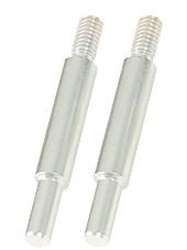 KS Tools adaptateur rond, 6 mm, lot de 2, chromé, 450.0182