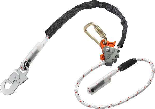 Attache Skylotec avec tuyau de protection ERGOGRIP SK12, OvalsteelTri / noeud, cordon, longueur: 1,5m, L-0031-S-1,5