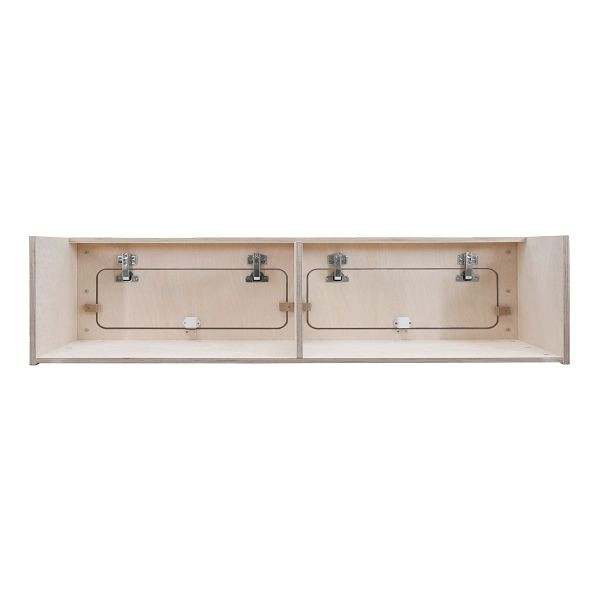 Armoire suspendue pour caravane Monster camping-car 100 cm x 25 cm x 25 cm contreplaqué de bouleau, 211134