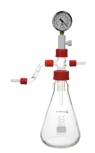 Flacon Rettberg Woulff, 20000 ml, GL 45, avec clapet anti-retour, revêtement plastique, 107042191