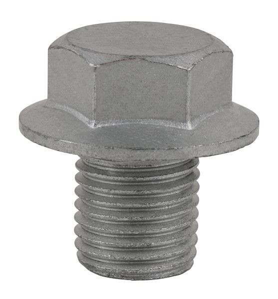 Vis de vidange d'huile KS Tools, six pans extérieurs 18 mm, M22x1,5x16 mm, paquet de 10, 430.1003