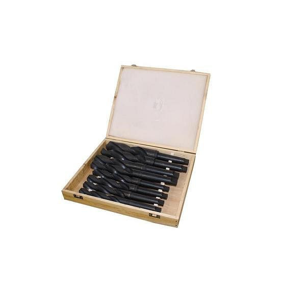 Holzmann jeu de forets hélicoïdaux 24-44 mm MK3-MK4/HSS/8 pièces, SPSMK34