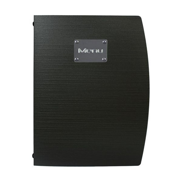 Dossier de menu Securit Rio noir A4, GL105