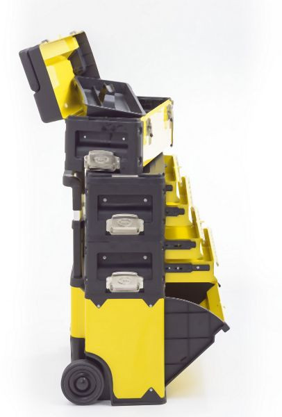 Chariot à outils Metra, 4 compartiments 1k.2.2.1 Jaune confort, 10530