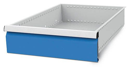 Tiroir Bedrunka+Hirth, rails inclus, R 12-16, hauteur de panneau 75 mm, capacité de charge 50 kg, dimensions en mm (LxPxH) : 300 x 400 x 75, 60.038.075VA