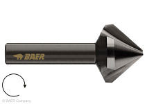 BAER HSSE-VAP 90° fraise 20,5 mm (M 10) - pour acier inoxydable, 746205