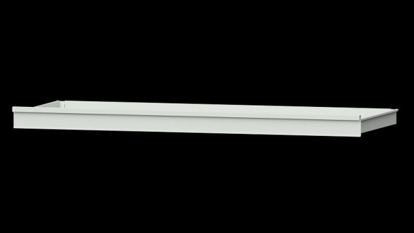 Tiroir d'établis ANKE 90 mm FH, SK dimensions intérieures : 1380 x 600 mm, RAL 7035, 990.504