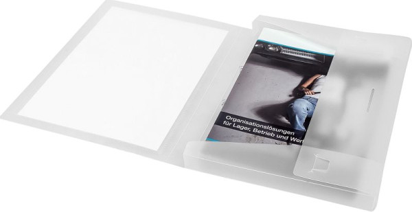 Boîte de collecte Eichner PP avec poche frontale, transparente, UE : 10 pièces, 9218-00870
