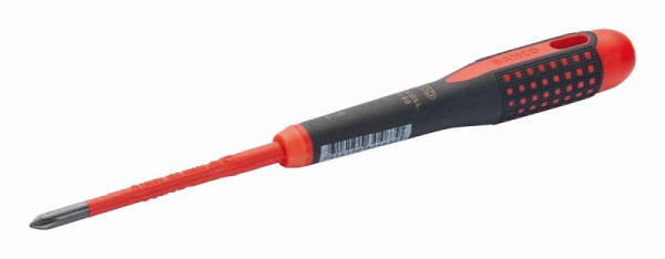 Tournevis Bahco, Ergo™, isolé, fin, PH 1, 80 mm, BE-8610SL