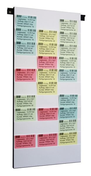 Tableau de planification de documents Eichner pour DIN A4 + A5, L 500 x H 1085 mm, 9219-02210