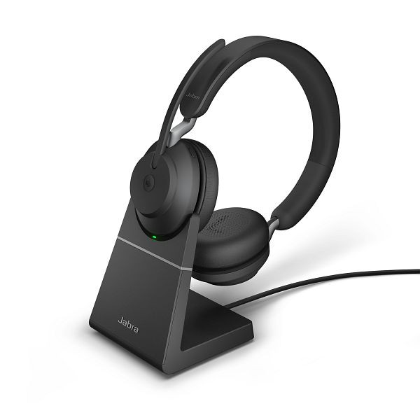 Jabra Evolve2 65 Station de base stéréo Microsoft Softphone Noir, USB-A, 26599-999-989