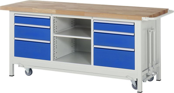 Etabli abaissable RAU 8000 - modèle 8564, L2000 x P700 x H880 mm, 05-8564A2-207B4F.11