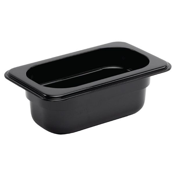 Bac GN Vogue GN1 / 9 noir 65mm, U472