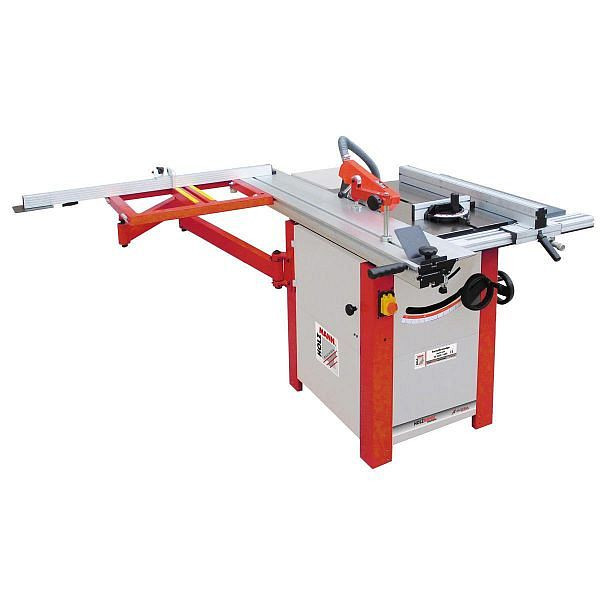 Scie à panneaux Holzmann avec table de formatage, rallonge de table, 400 V, TS250F1600_400V