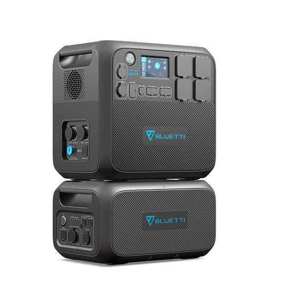 Batterie de stockage domestique BLUETTI AC200MAX+B230, 2048Wh, noir, AC200MAX+B230