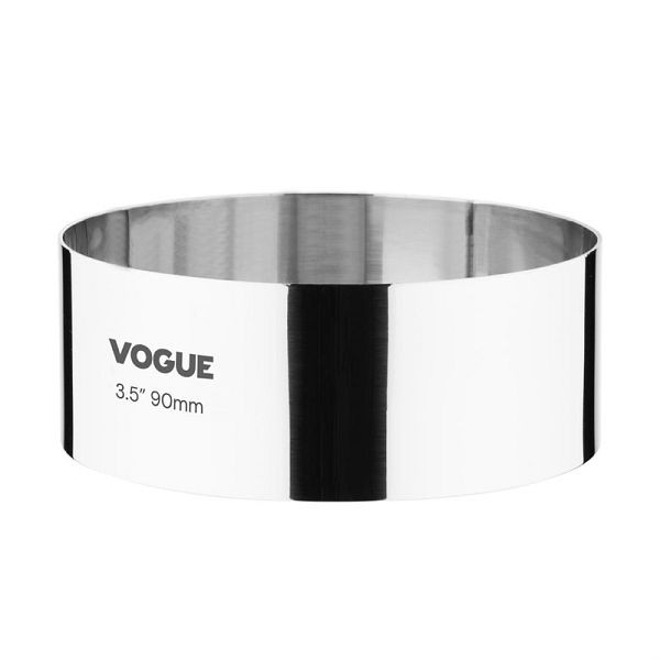 Vogue Moussering inox 3,5 x 9cm, CC057