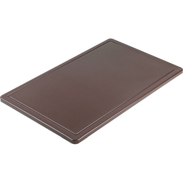 Planche à découper Stalgast, HACCP, couleur marron, GN1/1, épaisseur 15 mm, MS1206530