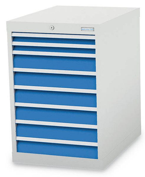 Armoire à tiroirs Bedrunka+Hirth, R 18-24, nombre de tiroirs : 8, dimensions en mm (LxPxH) : 555 x 736 x 819, 580/2600V10