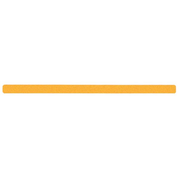 revêtement antidérapant m2, couleur de signalisation orange, bandes individuelles 50x1000mm, UE : 10 pièces, M1DV100502