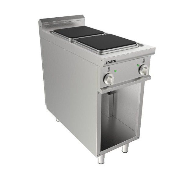 Cuisinière électrique Saro base ouverte 2 plaques LQ, 423-8200