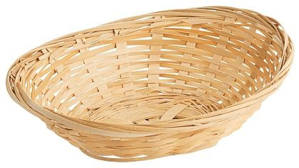 Panier en bambou Contacto 20x15,5x7cm, ovale, 4885/200