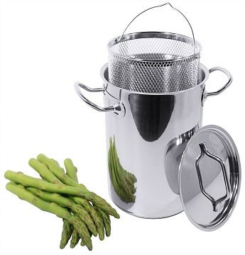 Pot à asperges Contacto avec insert et couvercle, 2202/160