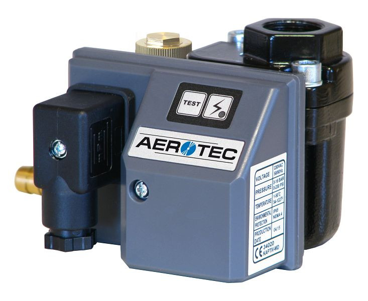 Vidange automatique AEROTEC AE 20 - compacte - 230 V, pour réservoirs d'air comprimé et sécheurs frigorifiques, 2009698