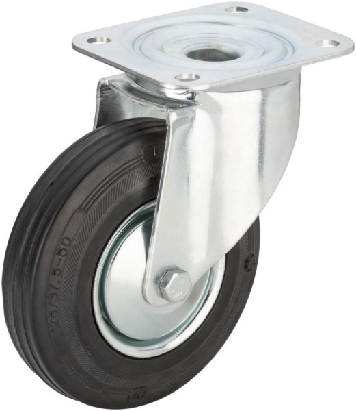 Roulette pivotante Hazet, sans frein, Ø 125 mm pour 170-6 170 C-5 170 L, 170-0110
