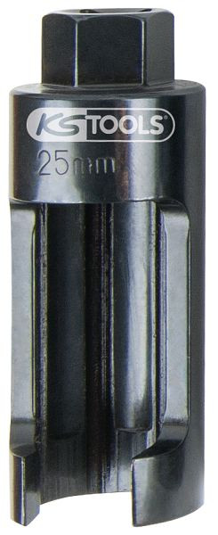 KS Tools Douille d'injecteur 1/2", 25,0 mm, longueur 100 mm, 152.1195