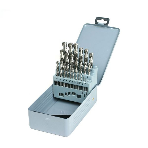 Jeu de forets hélicoïdaux GSR 41 pièces à droite DIN 338 HSS-G 6 mm - 10 mm, 08343500