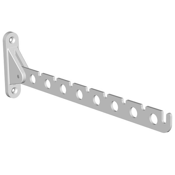 Système d'éléments KLEIDERLÜFTER LAURA, SB, 300 mm, BLANC, UE: 10 pièces, 11202-00003