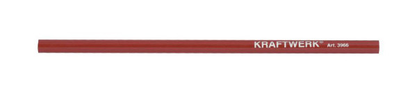 Crayon de menuisier Kraftwerk noir 175 mm, paquet de 144, 3966