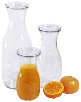 Bouteille de jus en verre Contacto 1/4 l, UE : boîte de 6 bouteilles, 2708/025