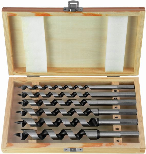 Foret à bois Projahn S L 230 mm coffret bois 6 pièces, 19501