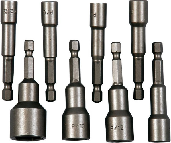 Jeu d'embouts à douilles 1/4" Projahn 8 pièces métriques, 3784-93