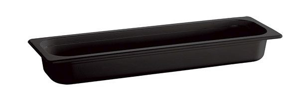 Récipient APS GN 2/4 -ECO LINE-, 53 x 16,2 cm, profondeur : 65 mm, mélamine, noir, 3 litres, 83754