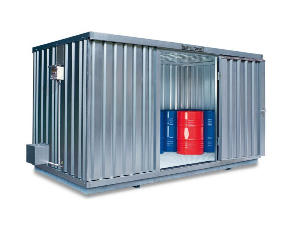 SÄBU SAFE Tank 1350 (installation extérieure), galvanisé, assemblé, 4350 x 2170 x 2300 mm
