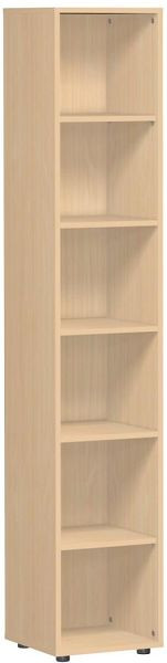 étagère geramöbel avec pieds, 400x400x2160, hêtre, S-346001-B