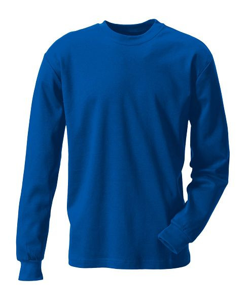 T-shirt ROFA 133 (manches longues), taille L, couleur bleu grain 194, 603133-194-L