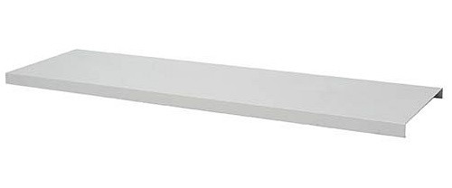 Tablette en acier Bedrunka+Hirth pleine profondeur pour établi à caisson largeur 1200, dimensions en mm (LxPxH) : 1083 x 735 x 40, 03.2018-07D
