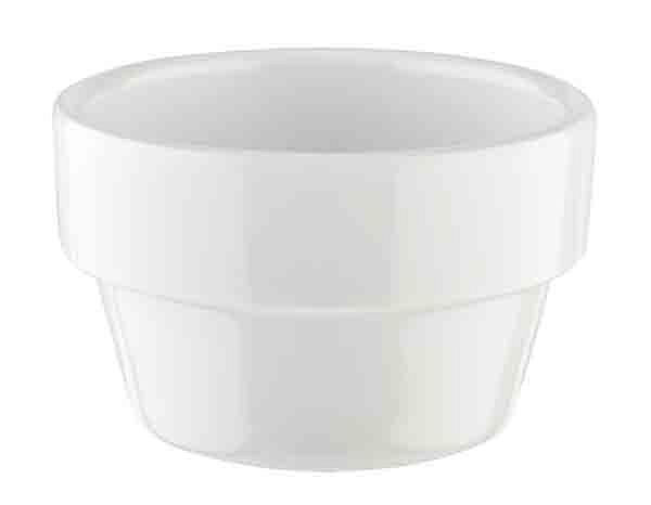 Bol APS -POT DE FLEUR-, Ø 6 cm, hauteur : 3,5 cm, mélamine, blanc, 0,04 litre, paquet de 60, 84470