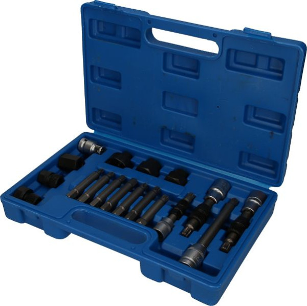 Jeu d'embouts d'alternateur et de clés à douille Brilliant Tools, 18 pièces, BT571020