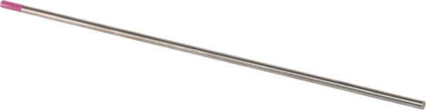 Électrode en tungstène ELMAG type 'E-WT 20', 'rouge', 2,0 x 175 mm - universelle, W 98% + 2% ThO2, 55647