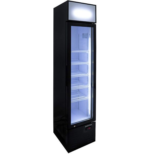 Vaiotec TOPLINE réfrigérateur à boissons 155 litres avec fixation lumineuse "noir", 10039