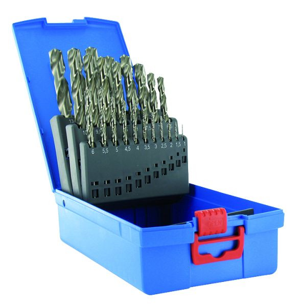 SPPW SPB HSS Cassette Altais 25 pièces DIN338 1/2 étagé Ø1.0-Ø13.0, 1111030025