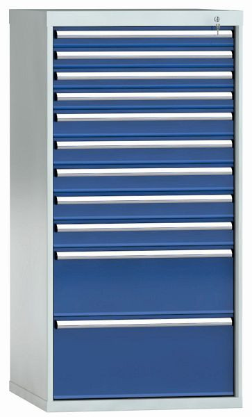 Armoire à tiroirs KLW, 1450 x 725 x 750 mm, dimensions d'installation : 1350 mm, division : 36 x 36 unités, SGB1450-11EP-001