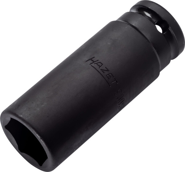 Impact Hazet, douille tournevis machine, 6 pans, carré creux 12,5 mm, 22 mm, version longue, 900SLG-22