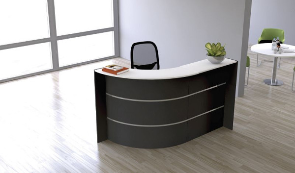 Kerkmann Bari comptoir compact, L 1750 x P 950 x H 1120 mm, anthracite, 21357513