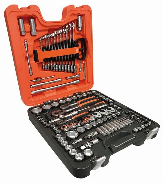 Jeu de clés à douilles Bahco 3/8"+1/2"+1/4", 137 pièces, S137